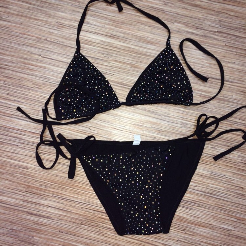 🖤🆕Diamond Bling Bikini - Picture 1 of 8